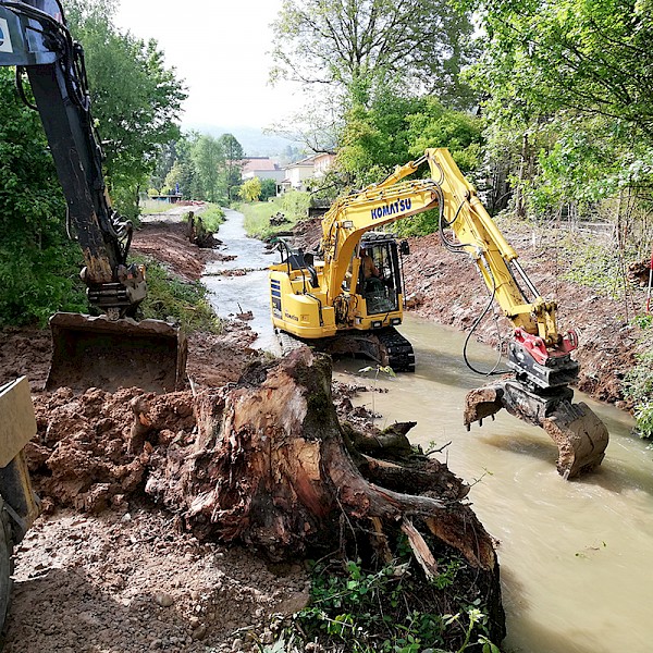 Hochwasserschutz, Revitalisierung und Längsvernetzung Möhlinbach