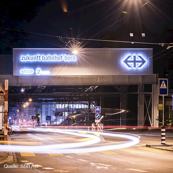 Ausbau Publikumsanlagen Bahnhof Bern