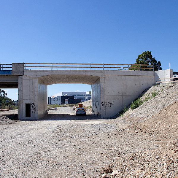 Salina Raurica – Verlegung Rheinstrasse